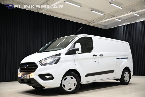 Ford Transit Custom 130HK L2 Inredd|Dubeldörr|NyKamrem|Leasbar|SeUtr - 2019