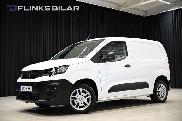 Peugeot Partner 1.5 BlueHDi 102HK Drag|FjärrstyrdVärmare|Lågmil|Leasbar - 2021