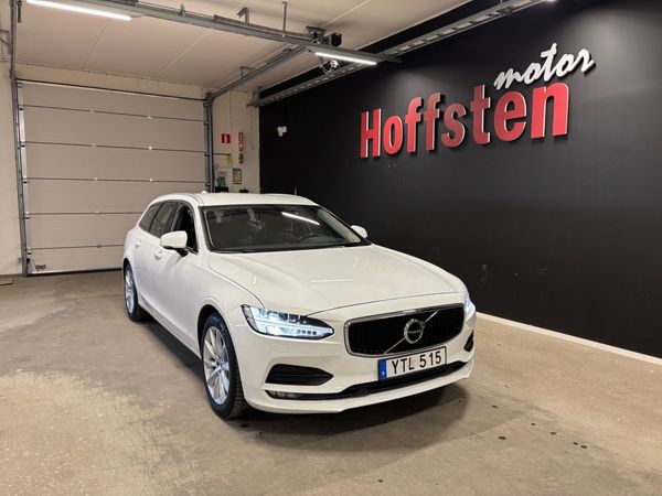 Volvo V90 T5 Bi-Fuel Geartronic Momentum Automat/Helskinn/Drag - 2018