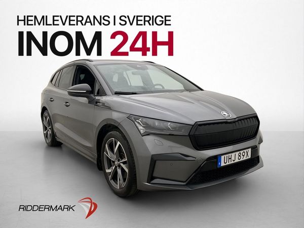 Skoda Enyaq iV 80x Sportline B-Kamera Värmare Drag Navi - 2023