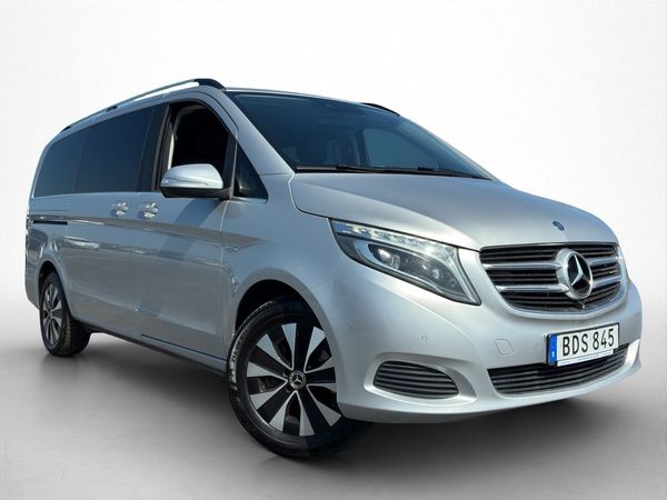 Mercedes V250 d Avantgarde 7-Sits Värm 360° Drag Skinn - 2015