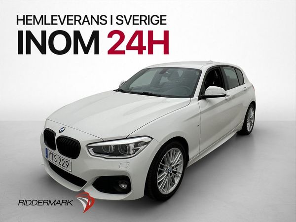BMW 120 i M Sport Skinn Sensorer Bluetooth Farthållare - 2019