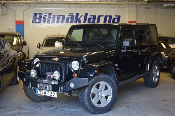 Jeep Wrangler Unlimited 2.8 4WD HARD TOP/SOFT TOP/VÄRM/DRAG/SKINN/S&V - 2012