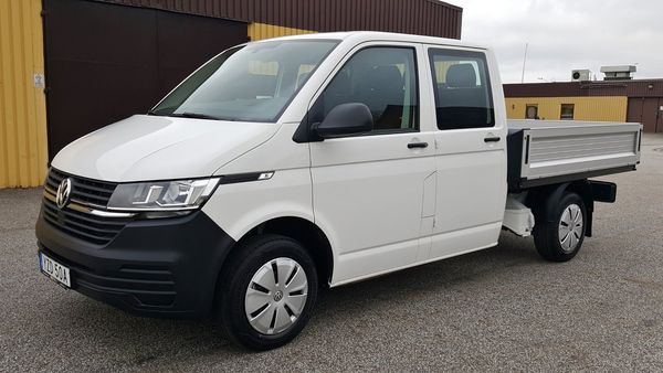 Volkswagen Transporter 2.0 TDI 150hk Dubbelhytt Pickup DH Flak Chassi - 2022