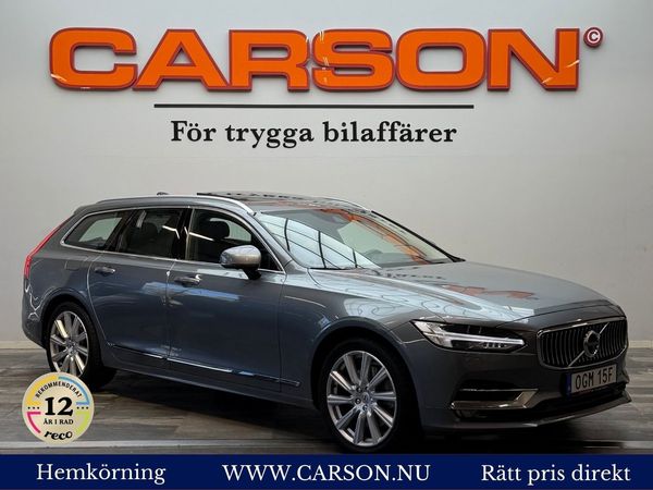 Volvo V90 D5 AWD Geartronic Inscription B&W Panorama Apple Drag - 2020