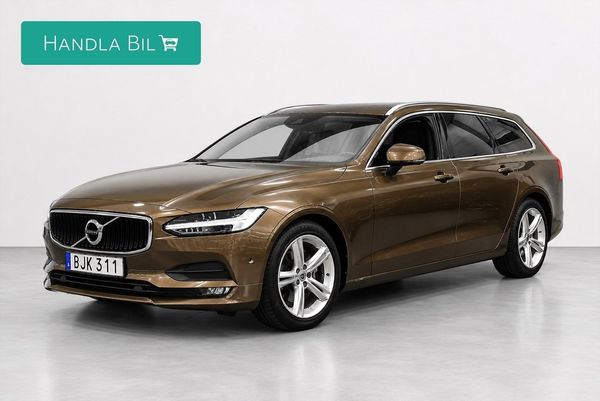 Volvo V90 T4 Aut AdaptivF P-värm Rattv Navi Skinn Pano Keyless 19 - 2018