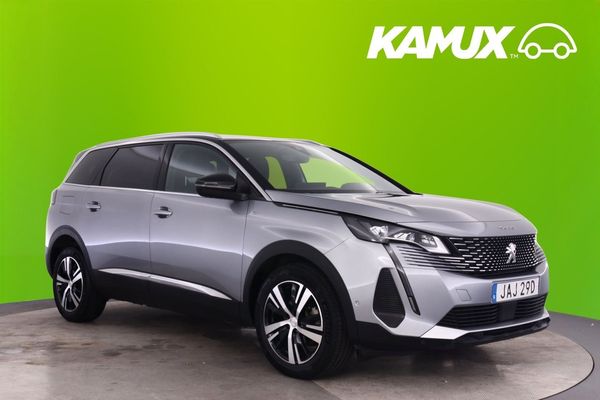 Peugeot 5008 GT 131hk 7-sits Cockpit B-Kam Navi CarPlay Keyless MOMS - 2023