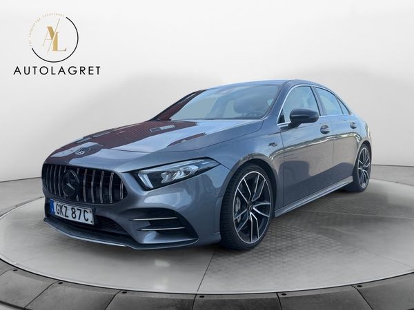 Mercedes A35 AMG 4MATIC Sedan Euro6 306hk Bakkam Nybes Sv-Såld - 2021