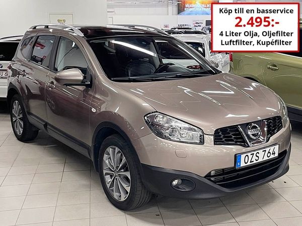 Nissan Qashqai 2 2,0dCi AWD 7-sits Automat 150Hk - 2013