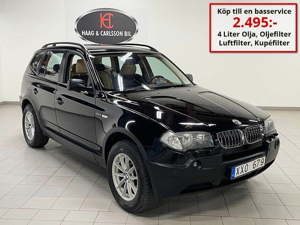 BMW X3 3,0d 218Hk - 2006