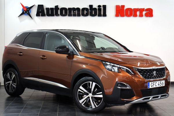 Peugeot 3008 1.6 BlueHDi 120hk GT-Line+ Auto GPS B-kamera Fullservad - 2017