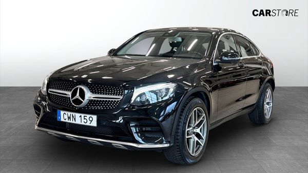 Mercedes GLC250 d COUPÈ 250d AMG / 360 KAM / VÄRMARE / DRAG - 2017