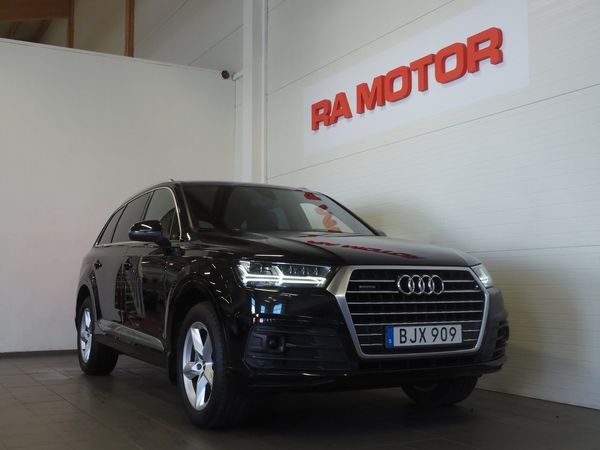 Audi Q7 TDI 272hk S-line 7-sits |Drag|Navi|Kamera|D-värm| - 2018