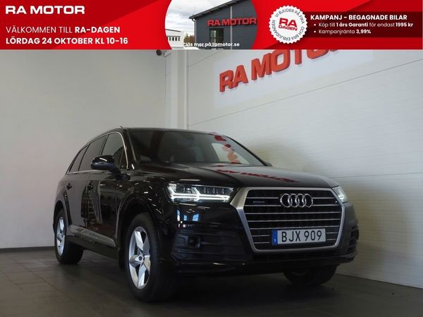 Audi Q7 TDI 272hk S-line 7-sits |Drag|Navi|Kamera|D-värm| - 2018