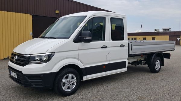 Volkswagen Crafter 2.0 TDI 4Motion 4X4 Dubbelhytt 7sits Chassi Flak 3,5m - 2023