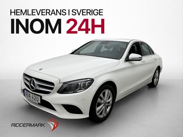 Mercedes C200 184hk Avantgarde Kamera CarPlay Dragkrok - 2019