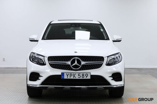 Mercedes GLC220 d Coupé 4M 9G AMG Line Taklucka 360° Drag P-värm - 2018