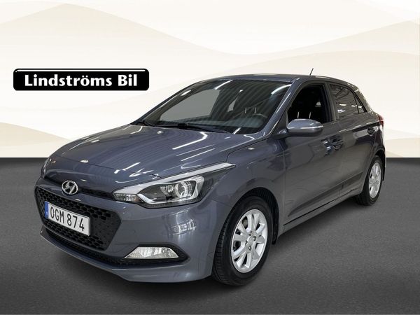 Hyundai i20 1,2 84hkr Comfort manuell 6vxl - 2017