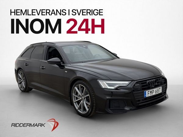 Audi A6 Avant 55 TFSI Q S-line Värmare Drag B&O 360° Kamera - 2019