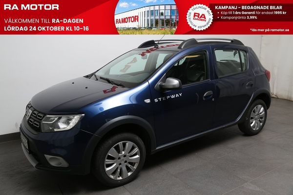 Dacia Sandero Stepway 0,9 TCe PhII Navi P-Sensorer Extraljus Motorvärmare - 2019