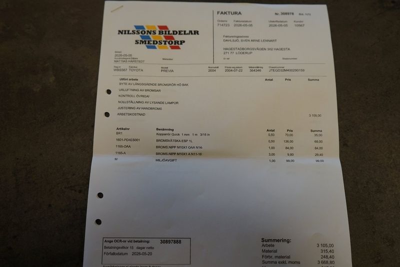 Toyota Previa bild 22