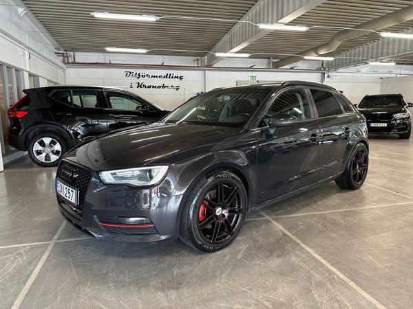 Audi A3 Sportback 2.0 TDI quattro Bang&Olufsen Sportstolar - 2015