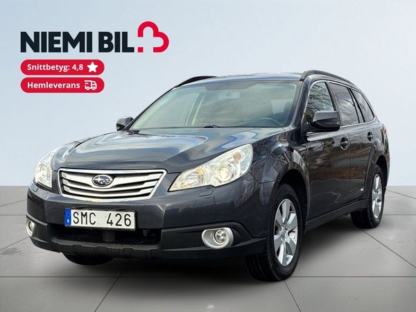 Subaru Outback 2.5 4WD Lineartronic Navi/Dragkrok/SoV-Däck/MoK-värmare - 2011
