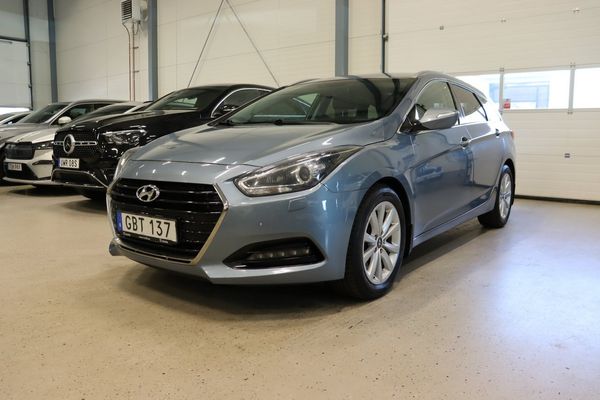 Hyundai i40 CW 1.7 CRDi B-Kamera Läder Navi Keyless Carplay 141hk - 2016