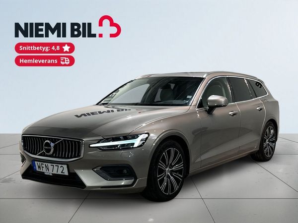 Volvo V60 D3 Aut Inscription Pano VoC Skinn Dvärm Kamera S/V-hjul - 2019