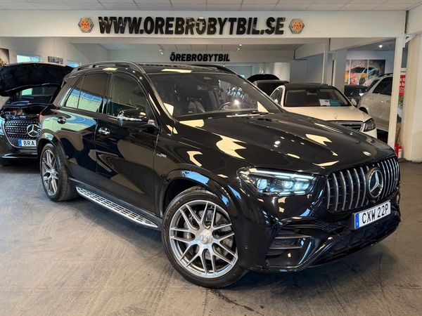 Mercedes GLE53 AMG 53 HYBRID 4MATIC+ Panu HUD Drag Gps Värmare SE SPEC - 2025
