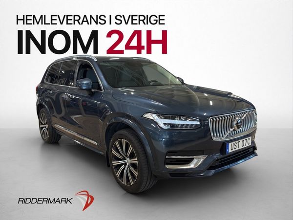 Volvo XC90 Recharge T8 AWD Inscription 7-Sits H/K Luft Drag - 2020