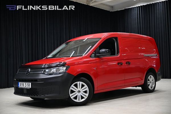 Volkswagen Caddy Maxi DSG 122HK Dubbeldörr|Drag|Värmare|Backkamera|Leasbar - 2023