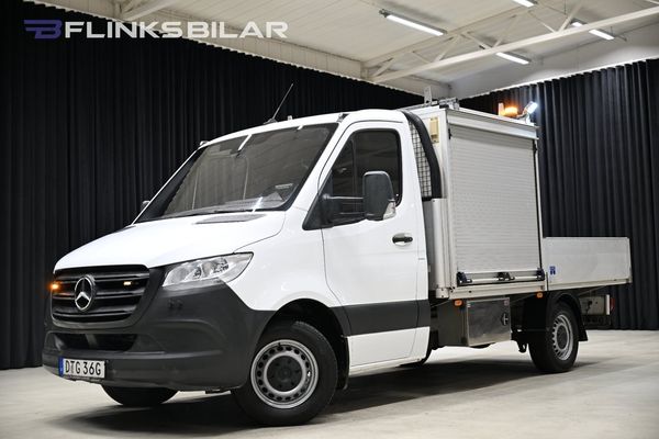 Mercedes Sprinter 316 7G+ 163HK Automat|Halvskåp|Flak|Inredning|Leasbar - 2020