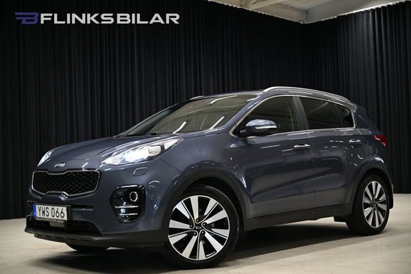 Kia Sportage 1.7 CRDi 141HK Automat|Drag|M/K-Värmare|Backkamera - 2017