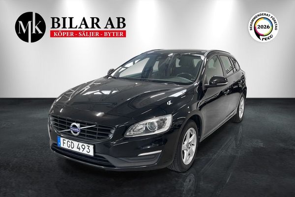 Volvo V60 T3 Classic Nyservad / Låga mil / 1 brukare - 2018