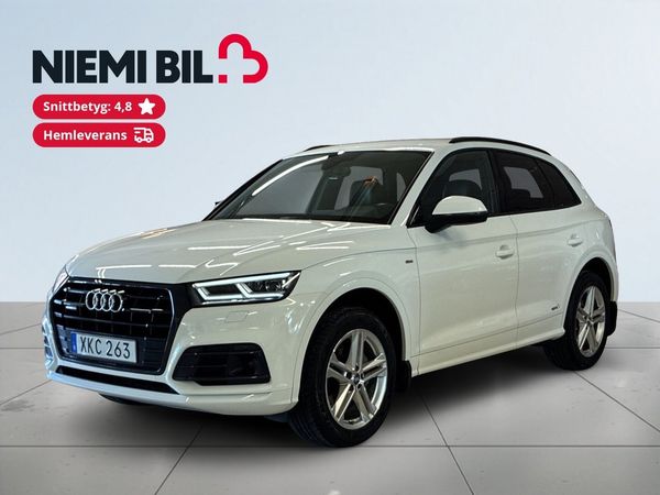 Audi Q5 40 TDI quattro S line Dragkrok Dvärme B&O-ljud Navi S&V - 2019