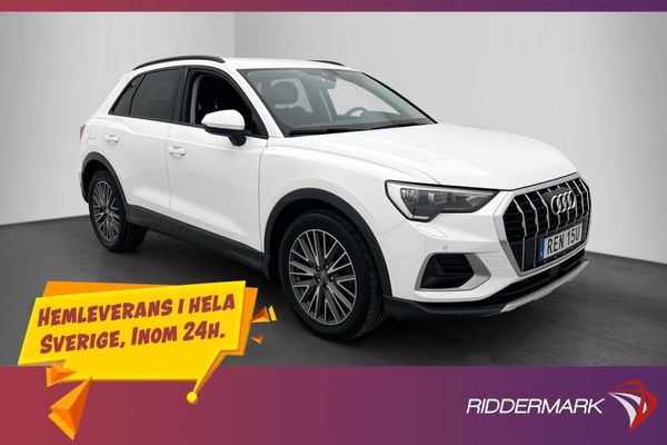 Audi Q3 35 TFSI Cockpit P-Sensorer Bluetooth Farthållare - 2019