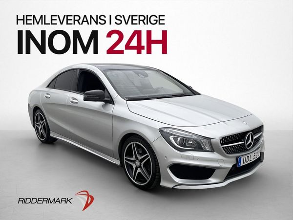 Mercedes CLA220 d AMG Sport Night Pano Kamera Halvskinn - 2016
