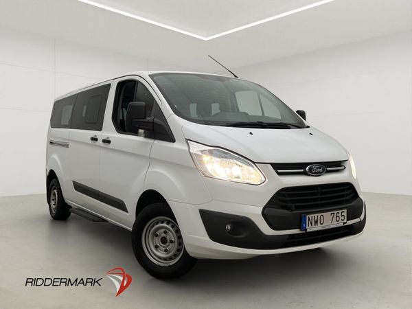 Ford Tourneo Custom Lång 2.2TDCi Värmare Dragkrok 8-Sits - 2014