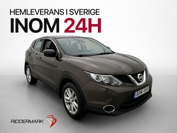Nissan Qashqai 1.2 DIG-T 115hk Acenta Backkamera Sensorer BT - 2016