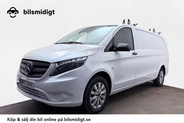 Mercedes Vito 116 CDI 2.8t L3 XLång Drag Inredd Nav Kamera Läder 3sit - 2023