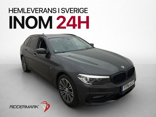 BMW 520 d 190hk Sport Navi Kamera Drag Rattvärme SV-Såld - 2018