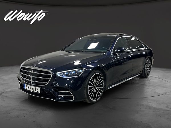 Mercedes S580 AMG 4MATIC Lång 503HK V8-BITURBO Moms - 2023