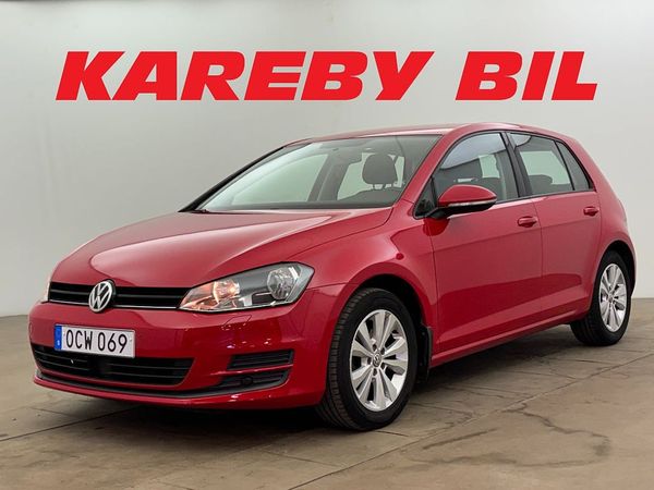 Volkswagen Golf 1.4 TSI 125hk MultiFuel P-sensorer Adaptiv farthållare - 2017