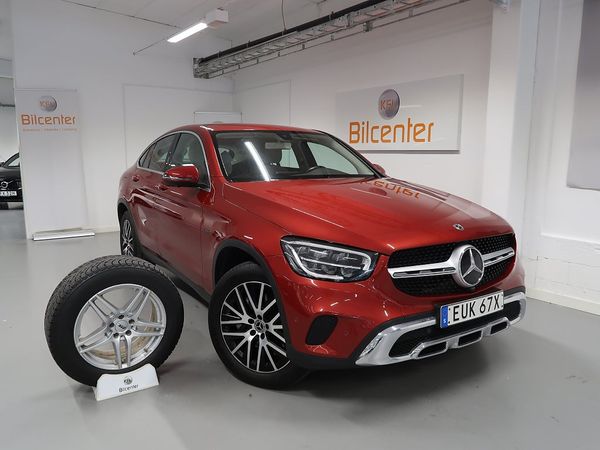 Mercedes GLC300 e Coupé 4MATIC EXCLUSIVE V-Däck ingår 360°-Burmeste - 2020