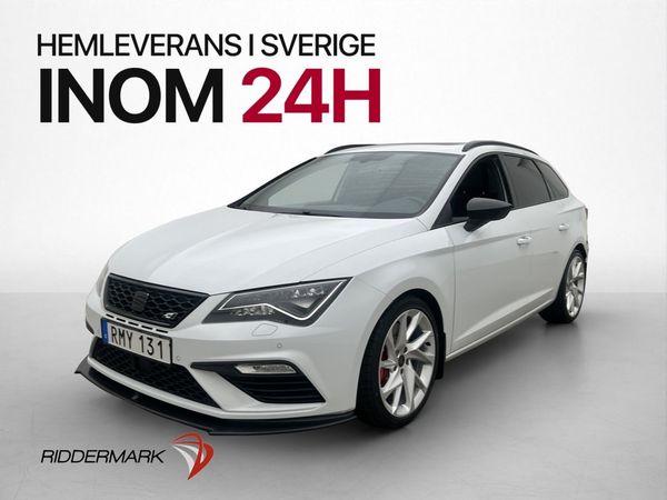 Seat Leon ST Cupra TSI 4Drive 300hk Panorama Kamera Carplay - 2018