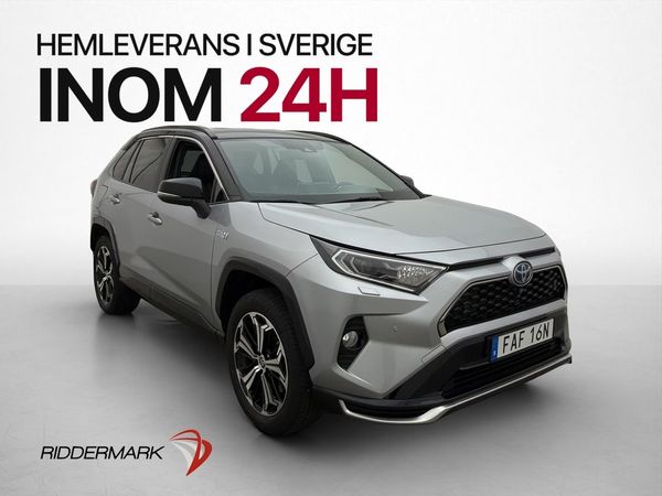 Toyota RAV4 Plug-in 306hk AWD Premium 360° HUD Skinn Drag - 2021