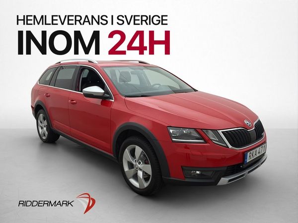 Skoda Octavia Scout TDI 4x4 Business Premium Värmare Kamera - 2018