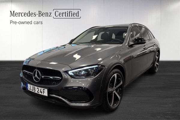 Mercedes C220 d 4MATIC All-Terrain Drag Värmare Burmester Carplay - 2025