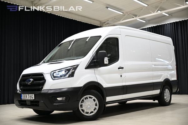 Ford Transit 350 2.0 130HK Automat|Drag|Värmare|LED|NyKamrem|Leasbar - 2020